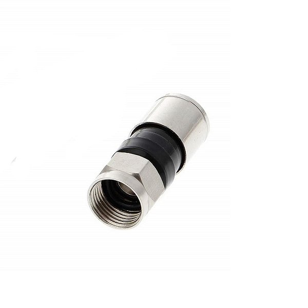 Pacote 100 Conectores Rg6 De Pressão (profissional)