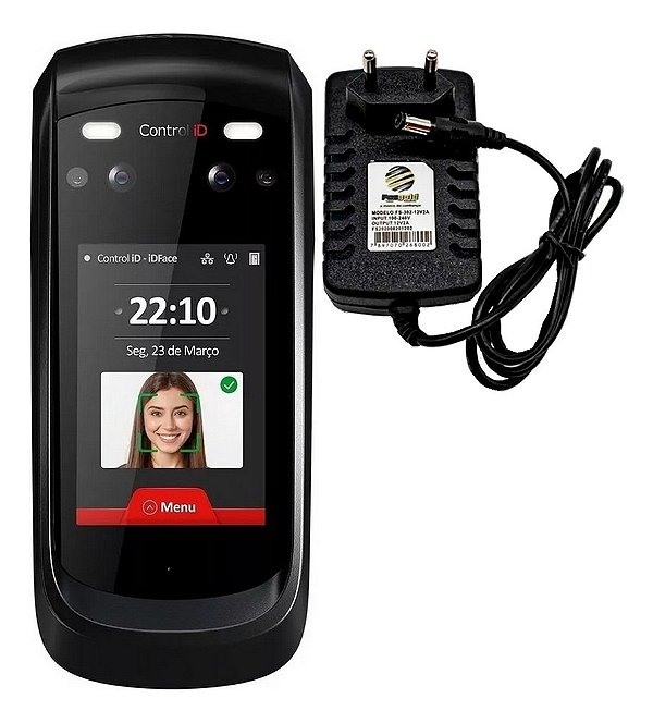 Control Id Idfacepro/fp/a C/ Fonte 12v 2a