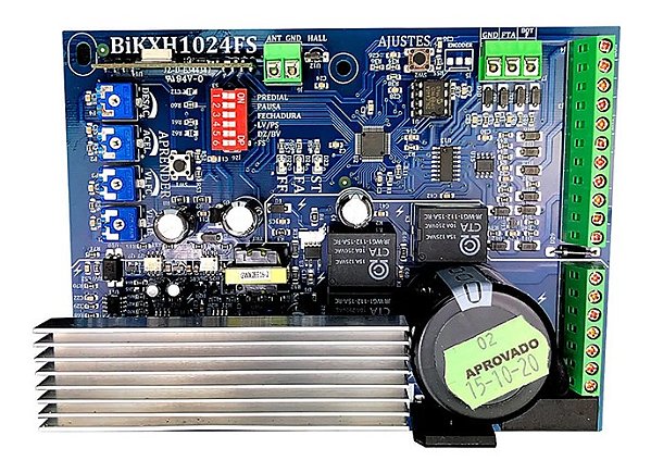 Placa Central Aceleradora Rossi Bikxh1024 Fs Bi-turbo 5 Seg