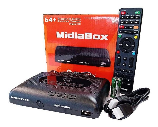 Receptor Midiabox Banda C Digital B4+ Century