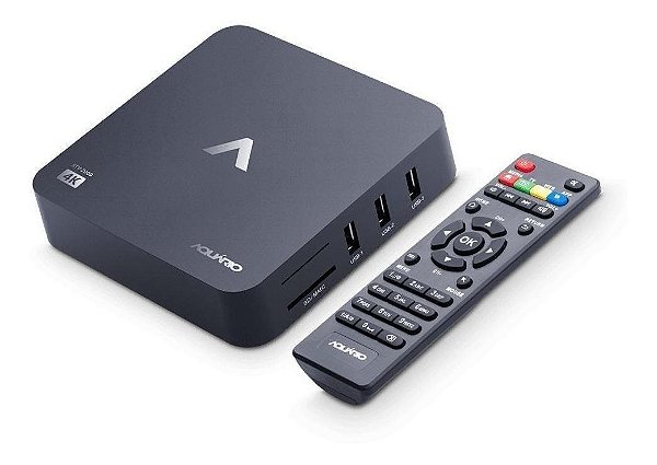 Smart Tv Box Aquario 4k Wi-fi 1gb Ram 8gb Rom - Stv2000