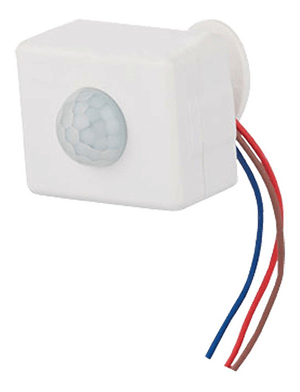 Sensor Presença Sobrepor Parede 360° Proeletronic Pqssp-0360