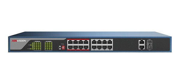 Switch Hikvision Ds-3e0318p-e Série Peo