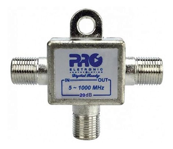 Tomada T 1ghz 20db Solder Back Proeletronic