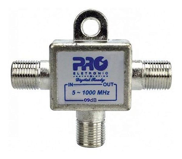 Tomada T 1ghz 9db Solder Back Proeletronic