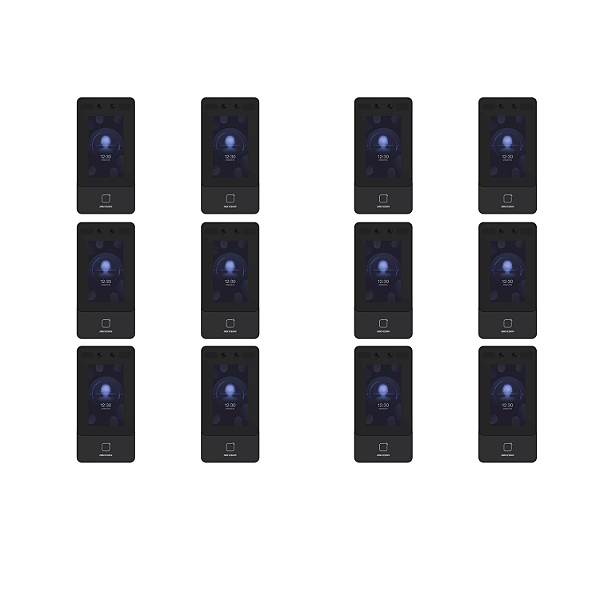 Kit 12x Terminal De Controle De Acesso Facial Ds-k1t342mwx