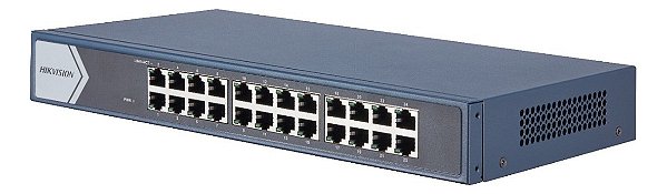 Switch Hikvision 24 Portas Gigabit Rackmount Subs Tl-sg1024d