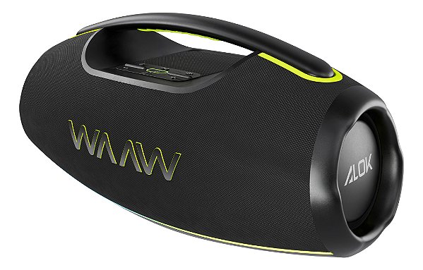 Waaw Alto-falante Bluetooth Hyperboom 1000 180 W Rms Preto