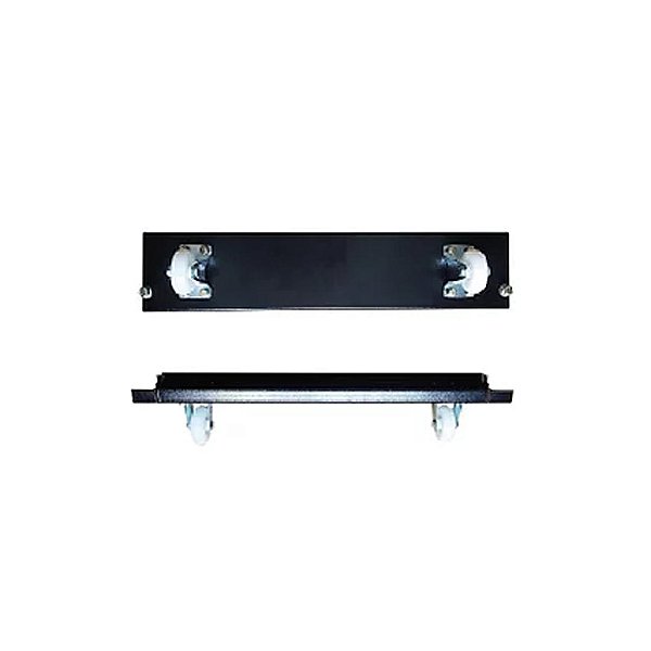 Kit Rodizio P/ Mini Rack 19 Pol Preto Fibersul