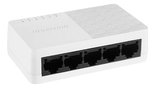 Switch 5 Portas Hikvision Ds-3e0505d-o Gigabit 10/100/1000mb