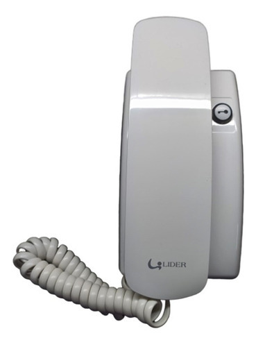 Monofone Universal Lr2015 Branco Para Interfone Lider