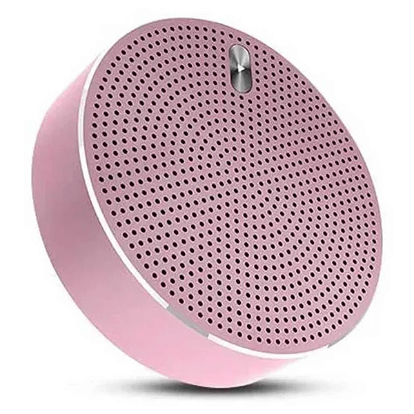 Mini Caixa De Som Speaker Bluetooh Eas055m-7 Rosa Elsys