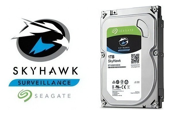 Hd Seagate Skyhawk 1tb 5900rpm 64mb Sata 6.0gb/s St1000vx005