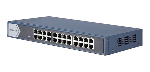 Switch Hikvision 24 Portas Gigabit Rackmount Subs Tl-sg1024d