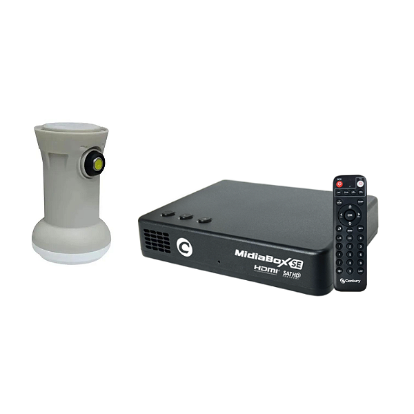 Kit Receptor Digital Banda Ku Full Hd Midiabox Se Century