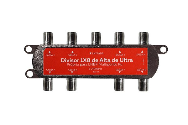 Divisor Satelite Local 1:8 Ultra 5-2400mhz Banda Ku