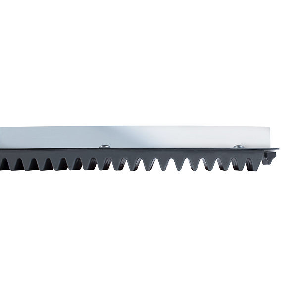 Cremalheira Barra Dentada 1,00mt Aço Silver F22907