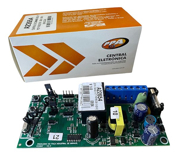 Placa Central Motor Ppa Agility Pop Freio Bivolt