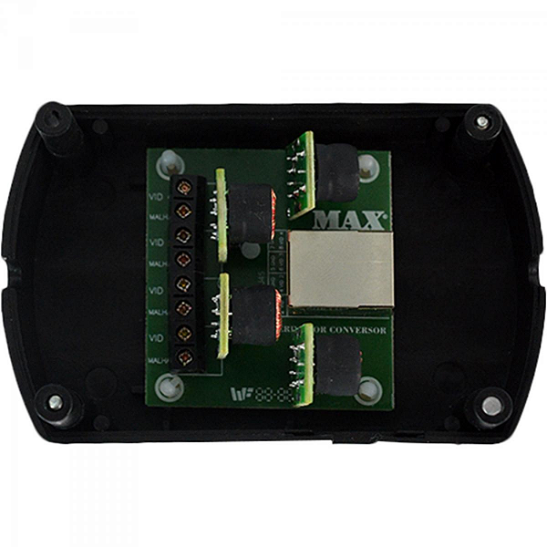 Derivador Mult Modulo 4 Canais Para Power Balun Preto