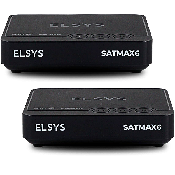 Kit 2 Receptor Digital Banda Ku Full Hd Satmax 6 Etrs72
