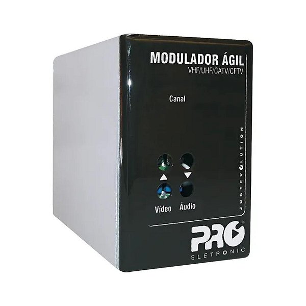 Modulador Agil Vhf/uhf/catv/cftv Pqmo-2600g2 Proeletronic
