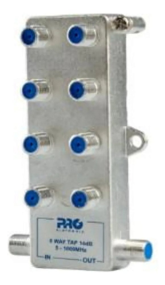 Tomada Tap 1:8 5-1000mhz 14db Prott-8014 Pro