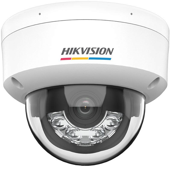 Camera Ip Dome 30mt 2mp 2,8mm Ds-2cd1127g2h-liu Branco