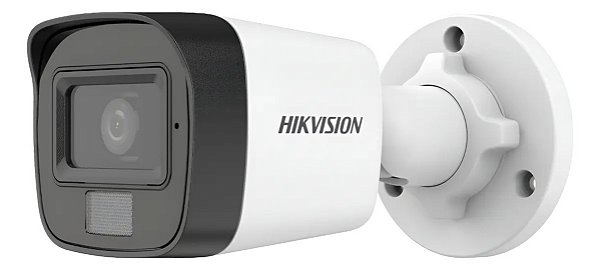 Camera Hikvision Com Microfone 1080p 2,8mm Ds-2ce16d0t-lpfs
