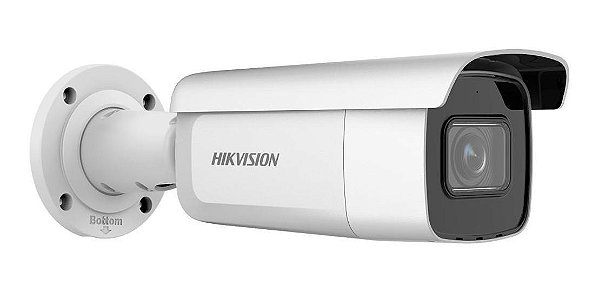 Câmera Ip Varifocal Motorizada 4mp Bullet Hikvision Cor