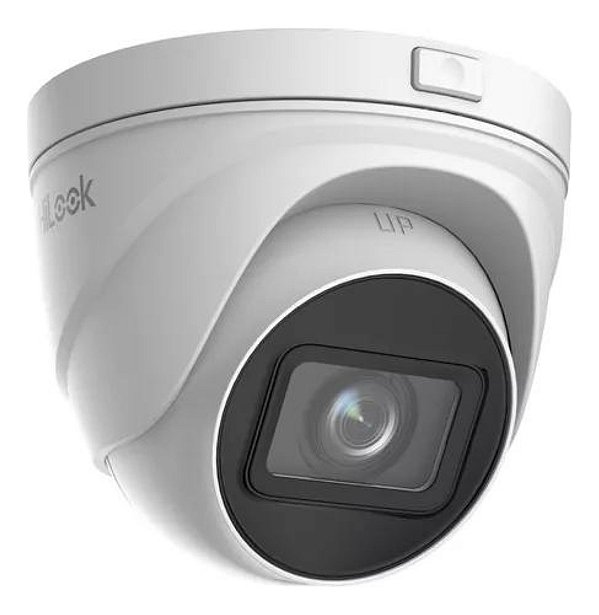 Câmera Dome Ip Varifocal 2 Mega Hilook Zoom Motorizado Cor