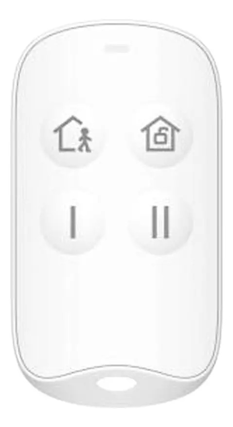 Controle Remoto Hikvision Para Central De Alarme 4 Botões
