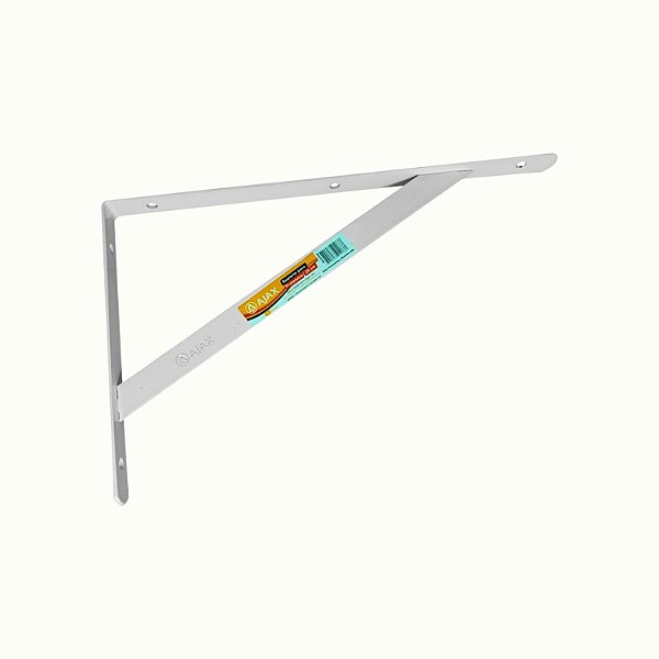 SUPORTE PRATELEIRA BRANCO AJAX - 25cm