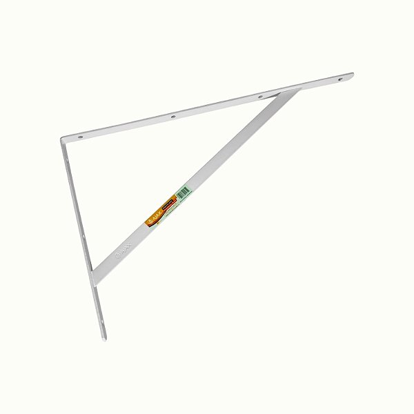 SUPORTE PRATELEIRA 40CM BRANCO AJAX