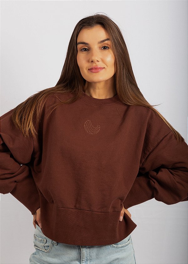 MOLETOM BROWN