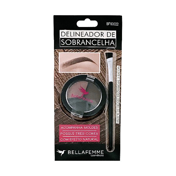Kit Delineador de Sobrancelhas