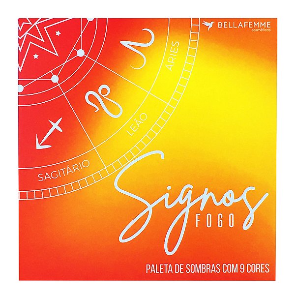 Paleta de Sombras Signos de Fogo