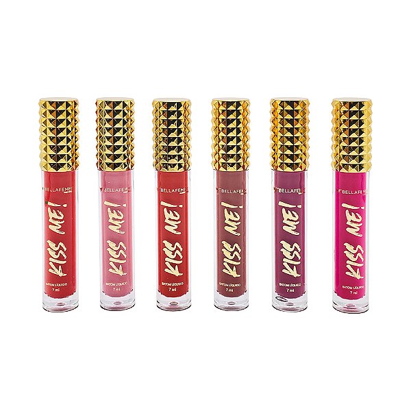 Batom Líquido Kiss Me Light Colors