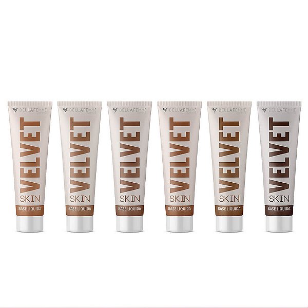 Kit com 24 Corretivos Líquidos Skin Cover em Tons Médios