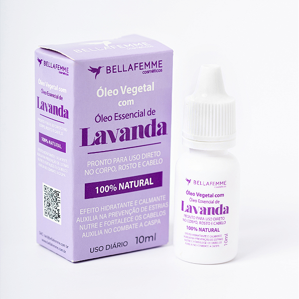 Óleo Vegetal com Óleo Essencial de Lavanda Bella Femme
