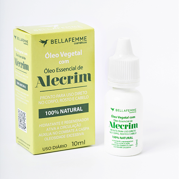 Óleo Vegetal com Óleo Essencial de Alecrim Bella Femme