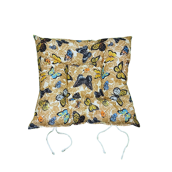 almofada Assento futon   50x50cm estampado