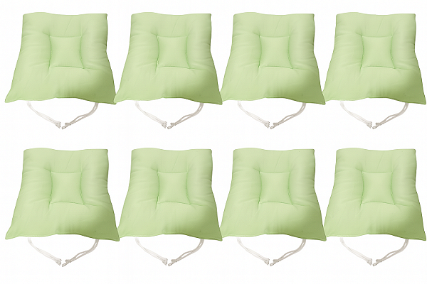 Kit 8 Amofadas assento 40x40 liso