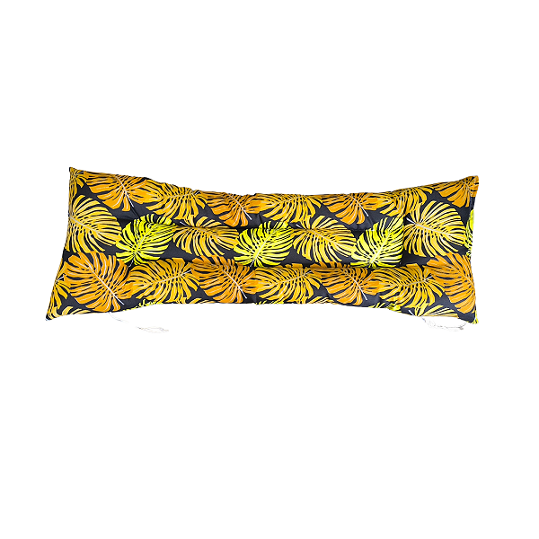 Almofada Futon 120 cm x 50 cm para cadeira ou banco estampado