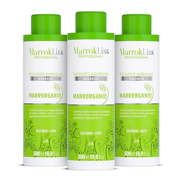Kit Tratamento Marroquino Ôrganico - 3 Unidades