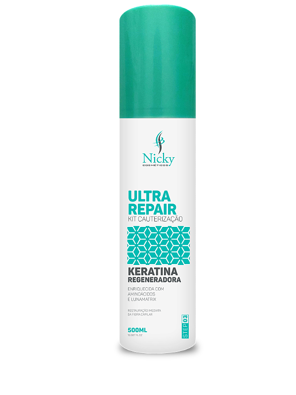 Keratina Regeneradora 500ml | Ultra Repair | Linha Profissional