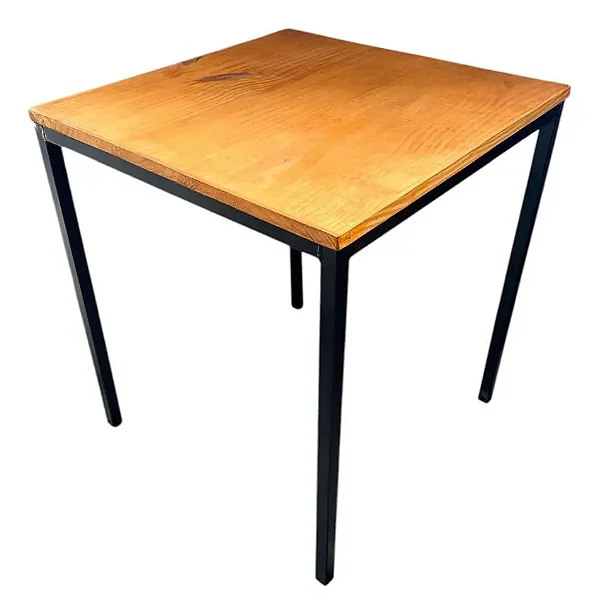 4 mesas 60x60 industrial + frete incluso