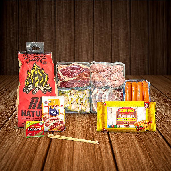 Kit Churrasco Mini (SERVEM 6 PESSOAS)