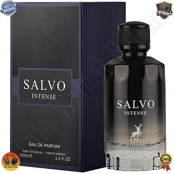 Perfume Maison Alhambra Salvo Intense Eau de Parfum Masculino 100ML