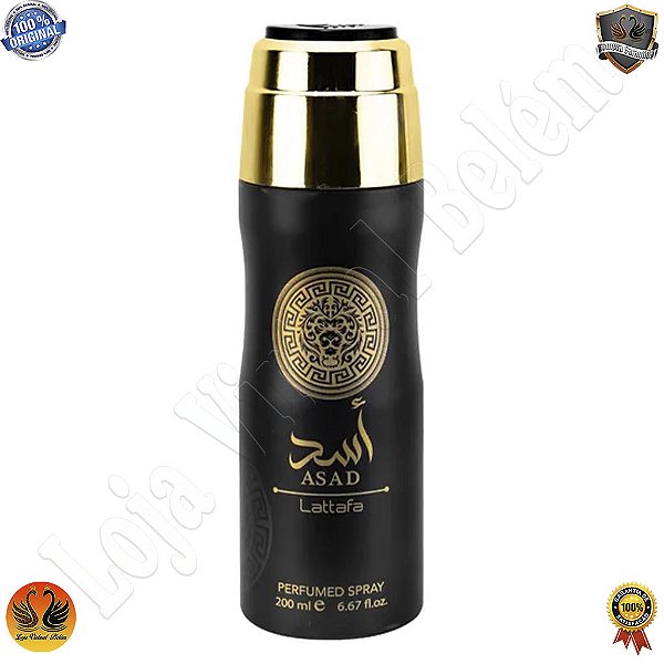 Desodorante Corporal Asad Lattafa Masculino 200ml