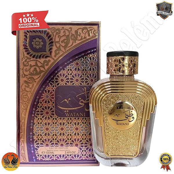 Perfume Watani púrpura  Al Wataniah, um Eau de Parfum 100ml